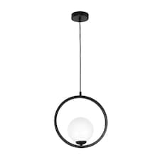 Milagro Pendant Lamp Boston 1XE14 Black