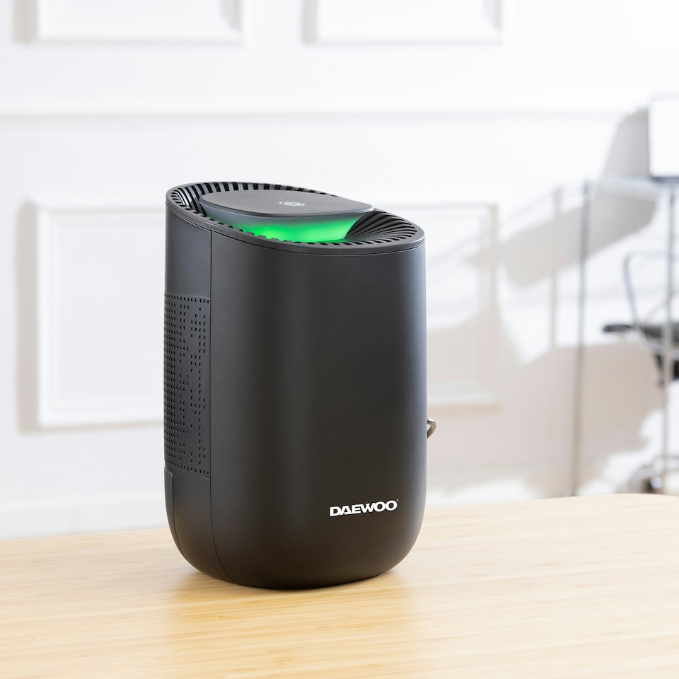 image 1 of Daewoo 600ml Mini Dehumidifier, Quiet, Auto Shut-Off, Low Energy