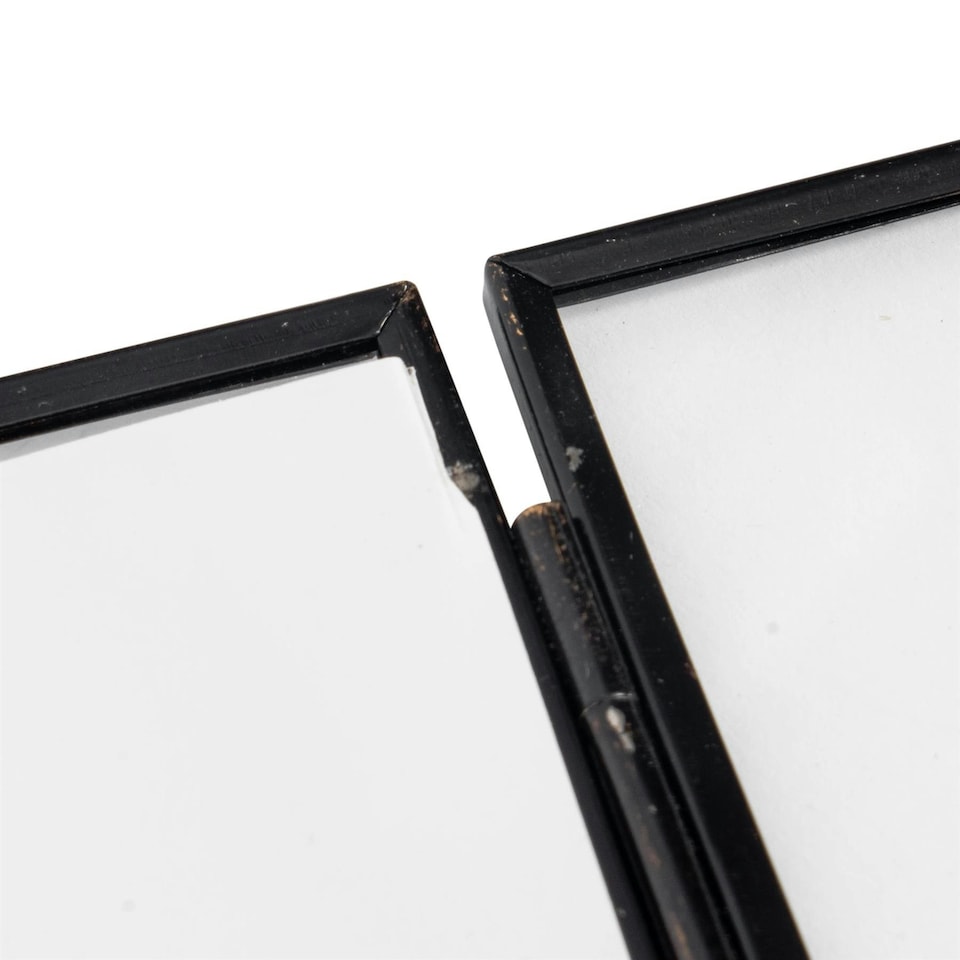 image 1 of Nicola Spring Hanging Metal Photo Frame - 6'' x 4'' - Black - Hanging Picture Frame Display Frame Poster Frame Picture Display