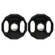 image 1 of SPORTNOW Olympic Weight Plates Set with 2"/5cm Holes for Home Gym, 2 x 5kg