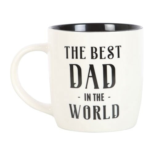 Something Different The Best Dad In The World Mug - White/Black - One Size
