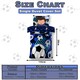image 7 of VELVETIO Kids Football Fun Duvet Cover Set Printed Beddings Blue | Single