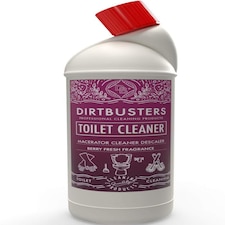Dirtbusters Toilet Cleaner, Deodoriser Descaler (1L) Berry Fresh Macerator & Septic Tank Safe Formula
