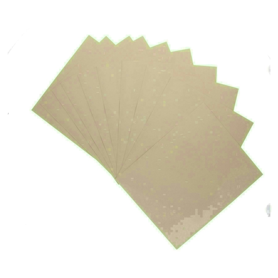 image 1 of 20pc Assorted Sandpaper Sanding Sheets for Metal Wood Plastic Fine 240 Grit