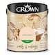 image 1 of Crown Walls & Ceilings Silk 2.5L Soft Cream