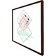 image 3 of Geometric overlays (Picture Frame) Grey | M
