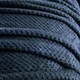 image 4 of OHS Luxury Waffle Honeycomb Warm Blanket, 150x200cm - Navy Blue