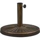 image 5 of Yaheetech Outdoor Heavy Duty Umbrella Base Stand Bronze