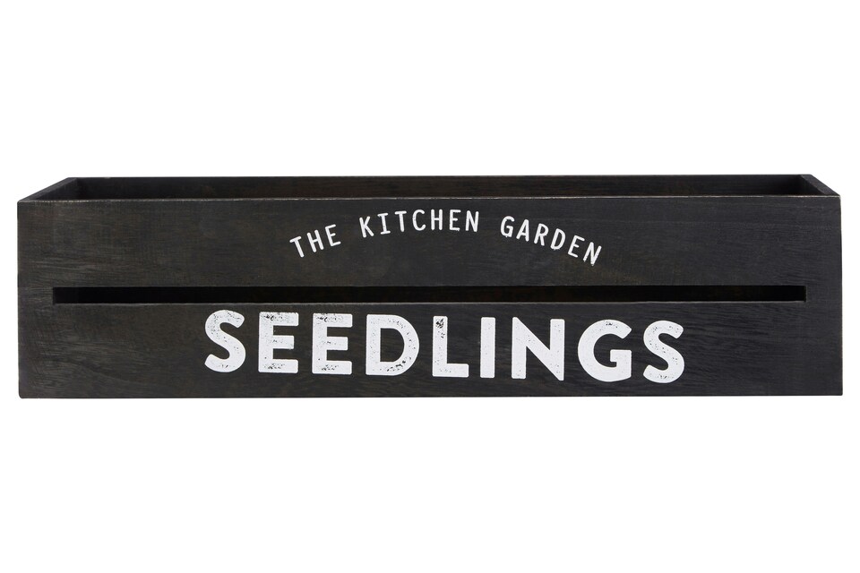 image 1 of Naresso Planter And Herb Crate | Black