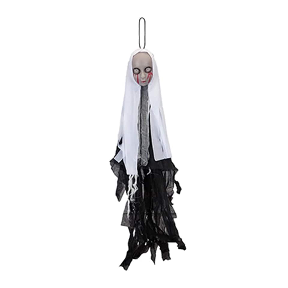 Creepy Nun Halloween Prop Hanging Decoration 80cm