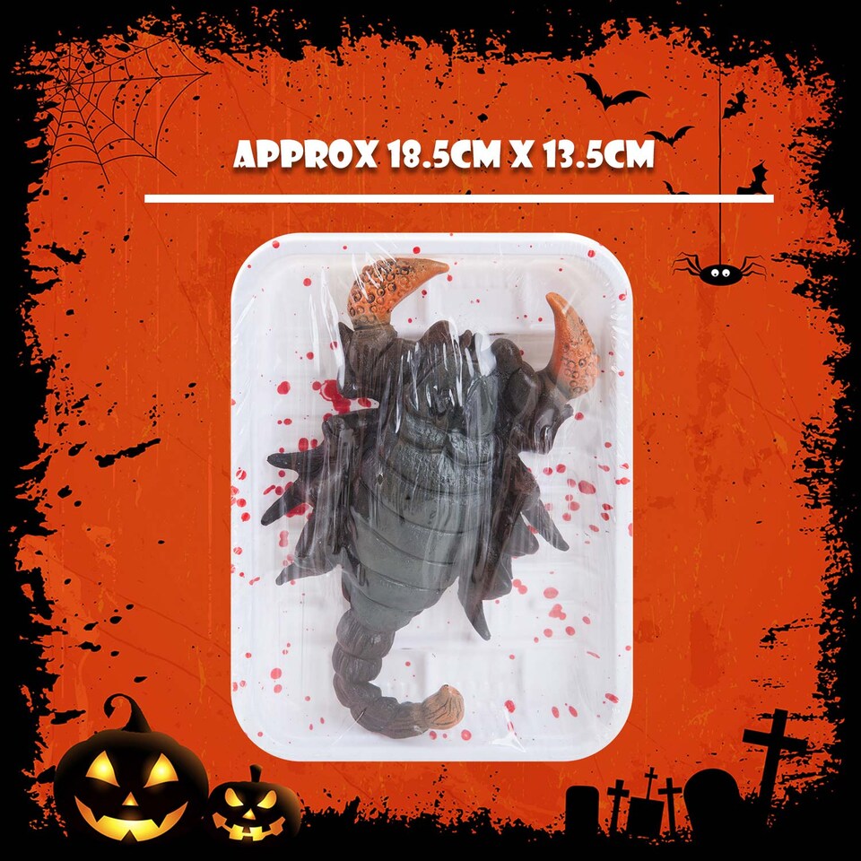 image 1 of PMS Halloween Scorpion Insect Decoration - 18.5 x 13.5 cm