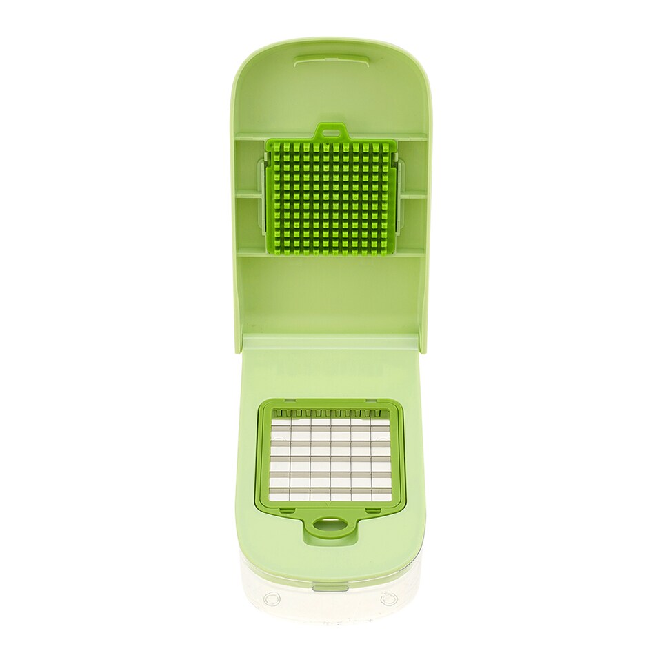 image 1 of Living and Home 17 in 1 Multi-functional Vegetable Chopper | Green