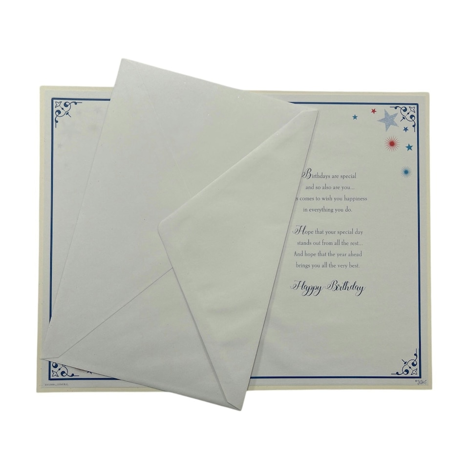image 1 of Age 50 Sport Car Design Sentimental Birthday Card