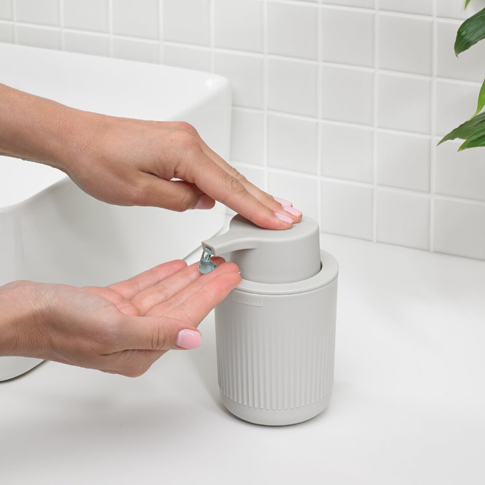 image 1 of Reborn Bathroom Soap Dispenser 250ml - Stone
