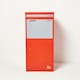 image 3 of SMART PARCEL BOX® Extra Large Front & Rear Access Red Red