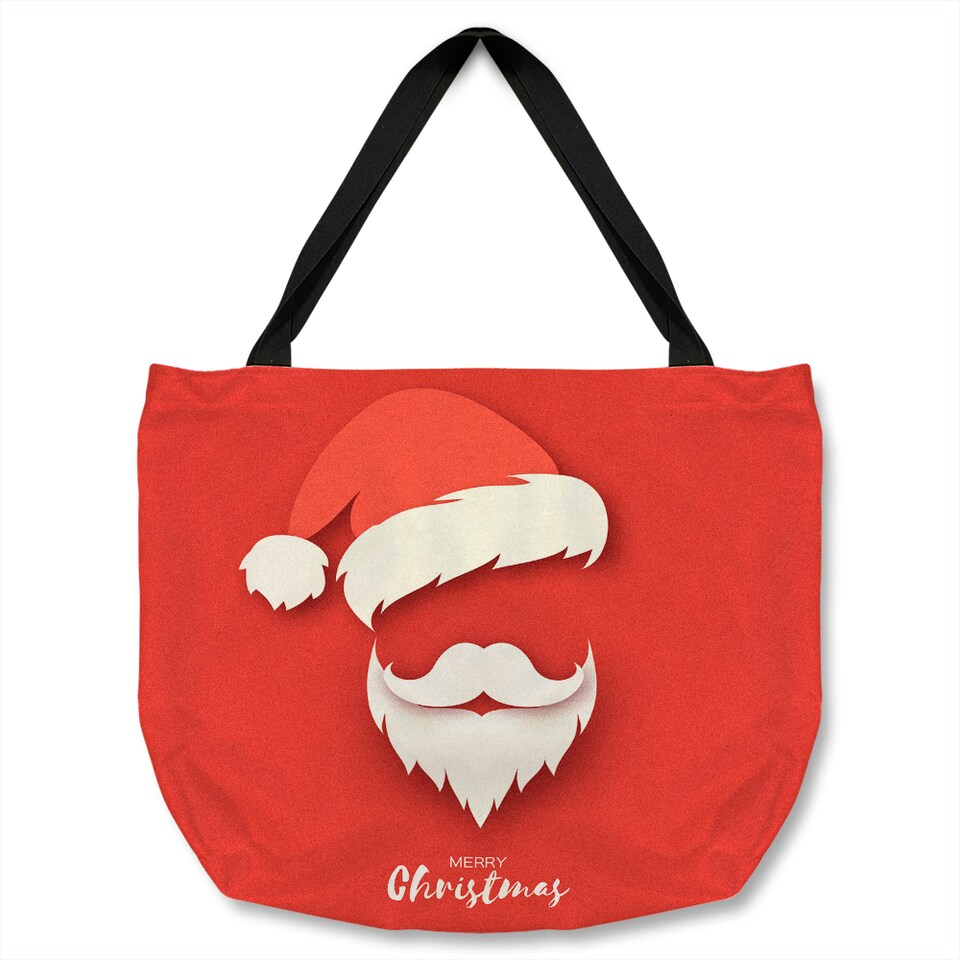 Santa Claus Hat And Beard Dining Tote bat | Multi