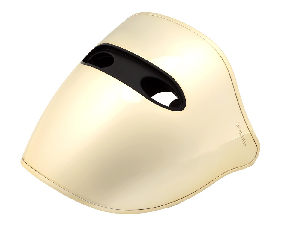 image 1 of Beautifly Aura Gold LED Light Therapy Anti-Aging Mask Pink