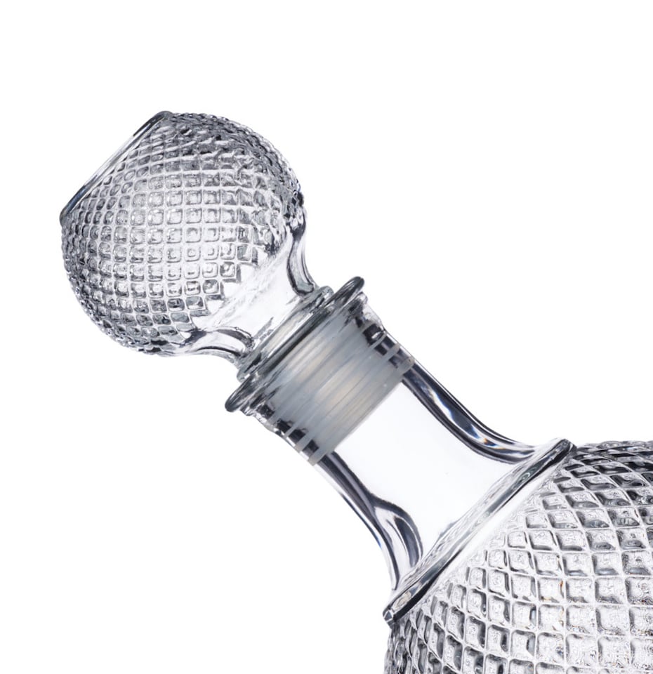 image 1 of BarCraft Cut Glass Decanter