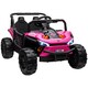 image 1 of AIYAPLAY Kids Ride on Car, 12V Electric Truck w/ Horn, Lights, USB, Pink