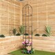image 1 of 1.9m Metal Garden Patio Obelisk Trellis for Climbing Plants