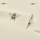 image 4 of Luxe Bee Wallpaper in Natural Multi
