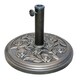 image 1 of GardenKraft 16860 Heavy Duty Resin Rose Style Parasol Base Bronze
