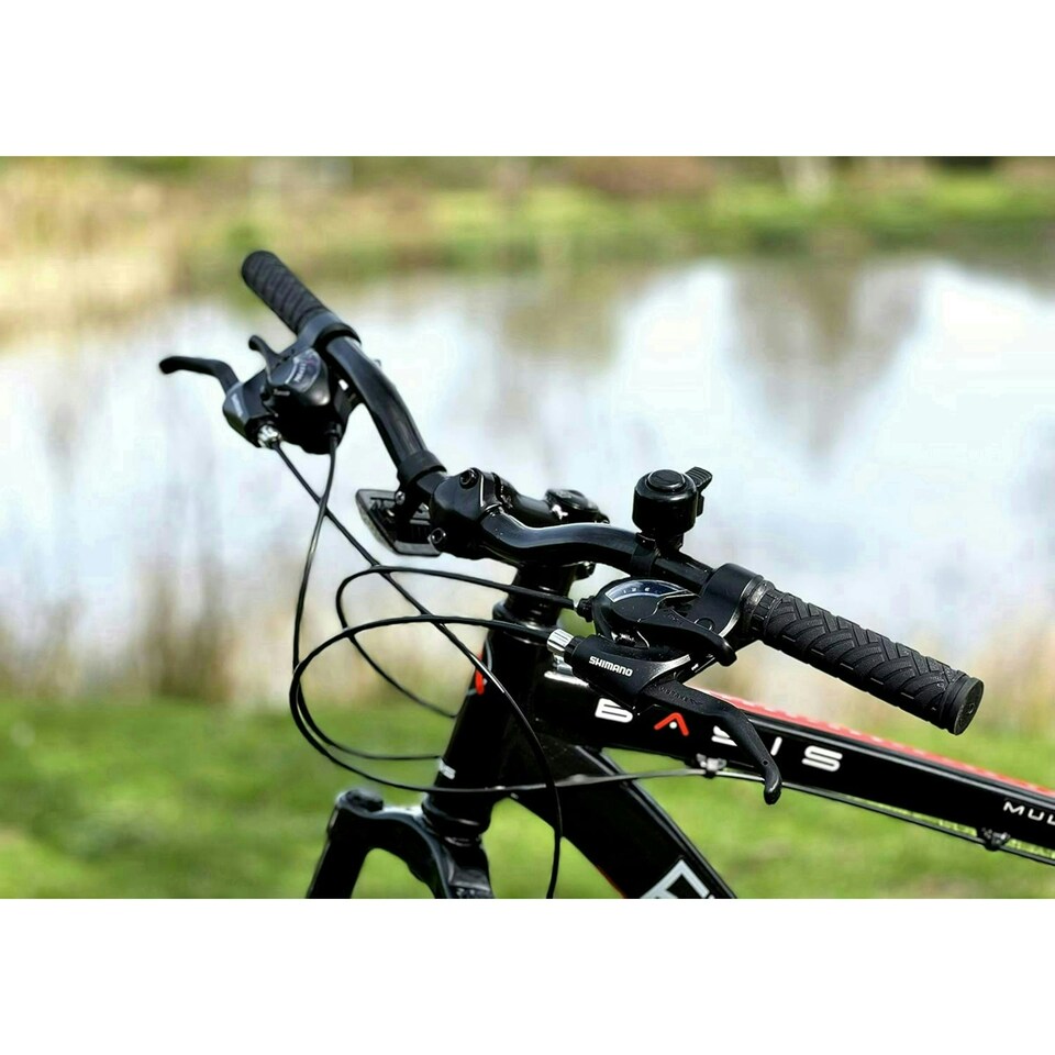 image 1 of Basis El Toro Hardtail Mountain Bike, 27.5in Wheel - Black/Red