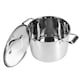image 2 of Prochef 24cm Stainless Steel Stockpot with Glass Lid All Hob Cooking Pot