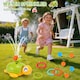 image 4 of Kids Turtle Water Sprinkler Play Set with Rings, Nets & Balls - Outdoor Splash Toy for Toddlers