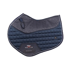 Hy ProReaction Mesh Silicone Close Contact Saddle Pad | Blue | Navy | Full | 1