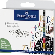 Pitt Artist Pen Calligraphy Wallet of 8 - FC167508