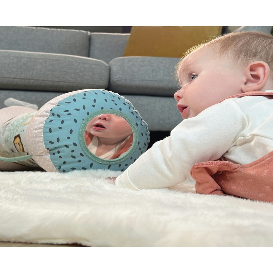 image 1 of Animal Adventures Tummy Time Roller