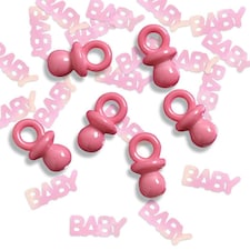 Creative Party It´s A Girl Confetti - Pink/White - One Size
