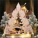 image 3 of St Helens Wooden Xmas Scene with LEDs