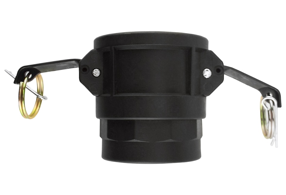 image 1 of 1" Type D Camlock Coupling - Female Camlock to 1" BSP Female Thread, Polypropylene, Pack of 1