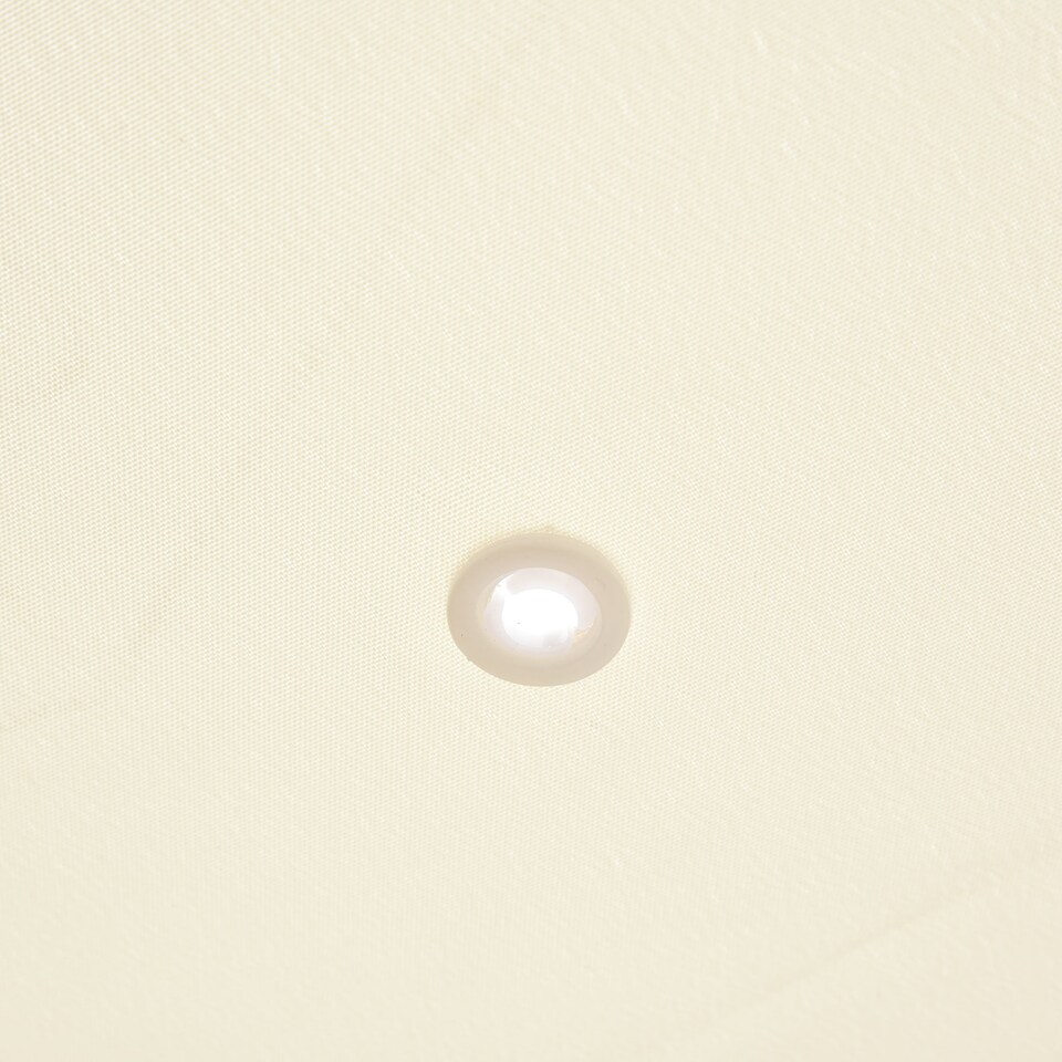 image 1 of Outsunny 3 x 3 Meters Canopy Metal Wall Gazebo Awning Garden Marquee Shelter Door Porch, Cream White