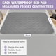 image 4 of Lynmark® 2x Toddler Potty Training Bed Pads, Absorbs Up to 1000ml, 85x70cm | Grey | 2 pack | 2