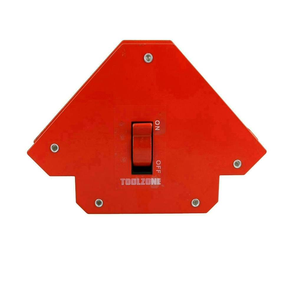 image 1 of 55lb Welding Magnet Holder Support With On Off Switch 45 90 135 Degrees 6pk