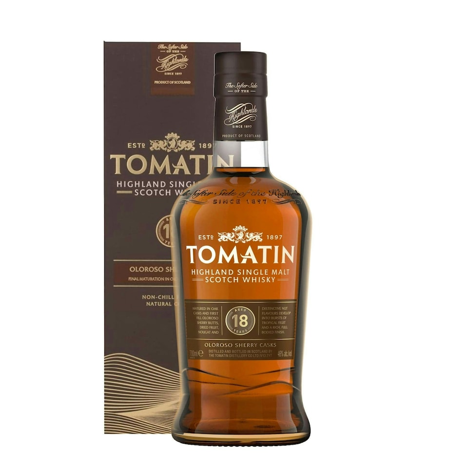 image 1 of Tomatin - Highland Single Malt Scotch 18 year old Whisky