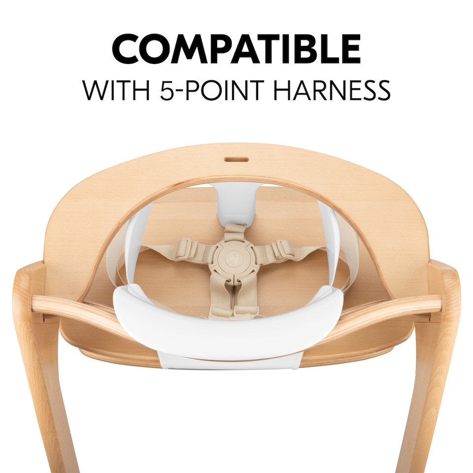 image 1 of hauck Highchair Baby Seat - White