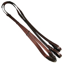 Hy Continental Reins - Brown - Full