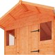 image 2 of 6ft x 6ft (1.75m x 1.75m) Wooden APEX Summer Shed (12mm T&G Floor + Roof) (6 x 6) (6x6)