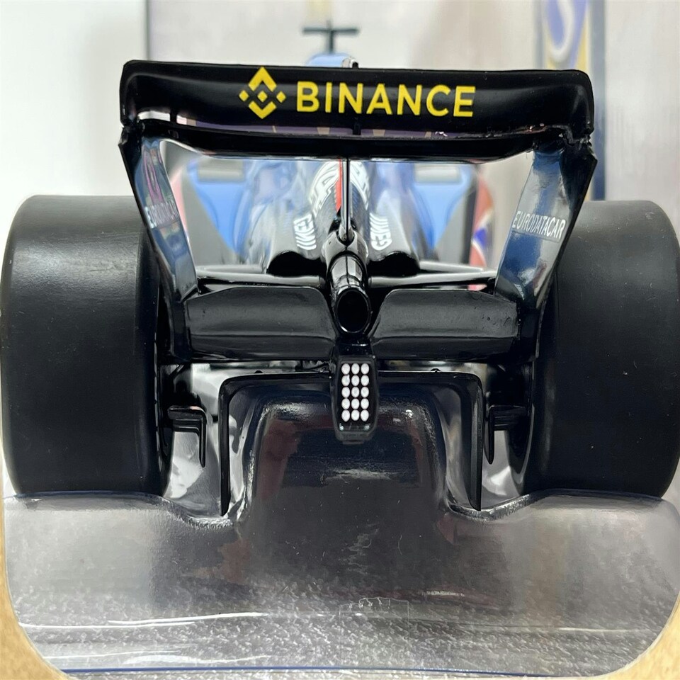 image 1 of Fernando Alonso #14 Alpine A522 Monaco GP 2022 1:18 Scale Solido 1808803