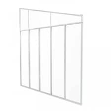 Patio Cover 4 Series Sidewall - Acrylic - L319 x W6.7 x H305 cm - White White
