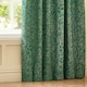 image 3 of Wylder Grantley Jacquard Emerald Eyelet Curtains 168 x 137cm