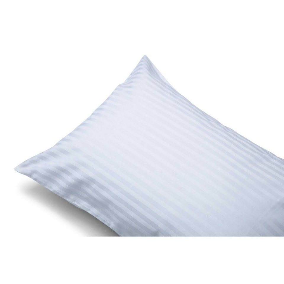 Belledorm Hotel Suite Cotton Quilted Housewife Pillowcase - White - 90cm x 50cm