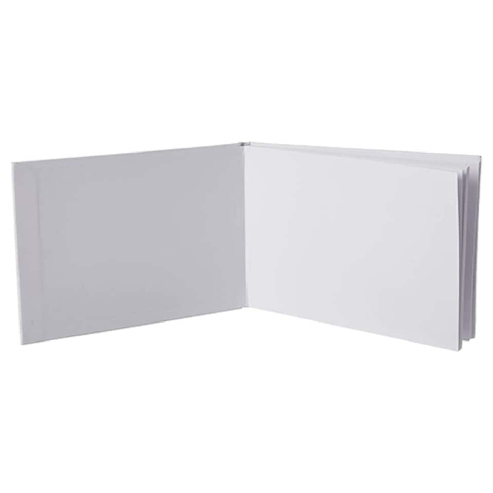 image 1 of White Guest Book with 24 Pages