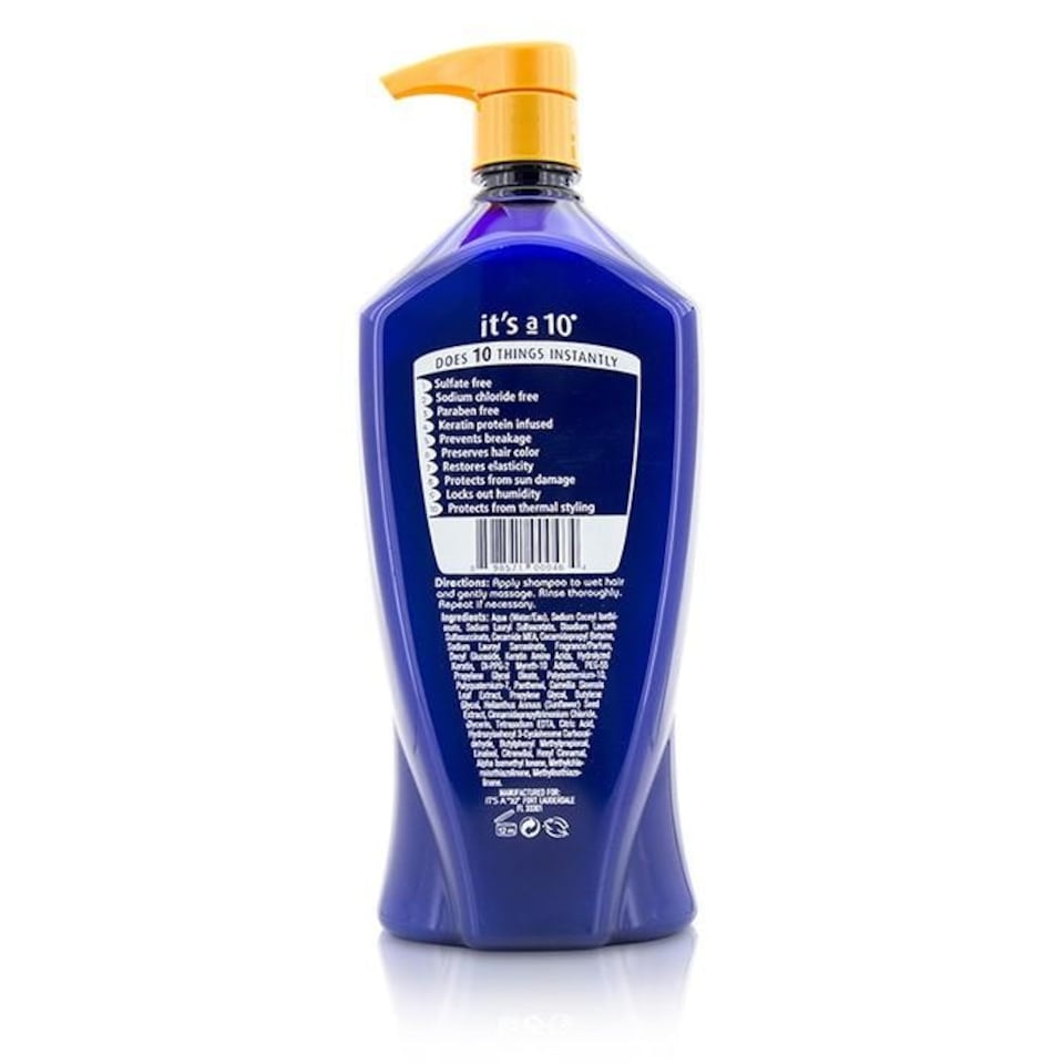 image 1 of Miracle Shampoo Plus Keratin (Sulfate Free) - 1000 ml/33.8Oz