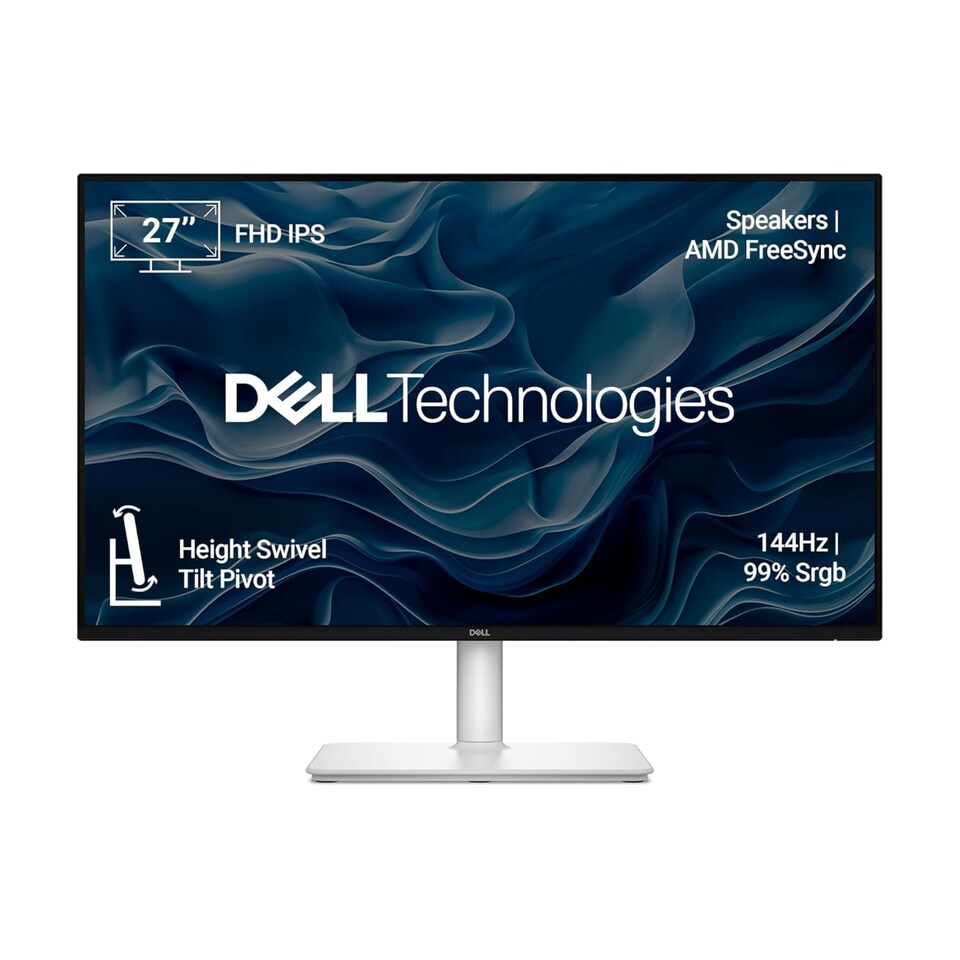 image 1 of Dell Plus S2725HSM 27-Inch IPS Full HD 144Hz 1ms Height Adjustable Monitor with Speakers