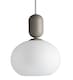 image 4 of Nordlux Notti Indoor Pendant Light Grey Glass E27 Hand Blown Glass - Mains Powered, IP20 | Grey